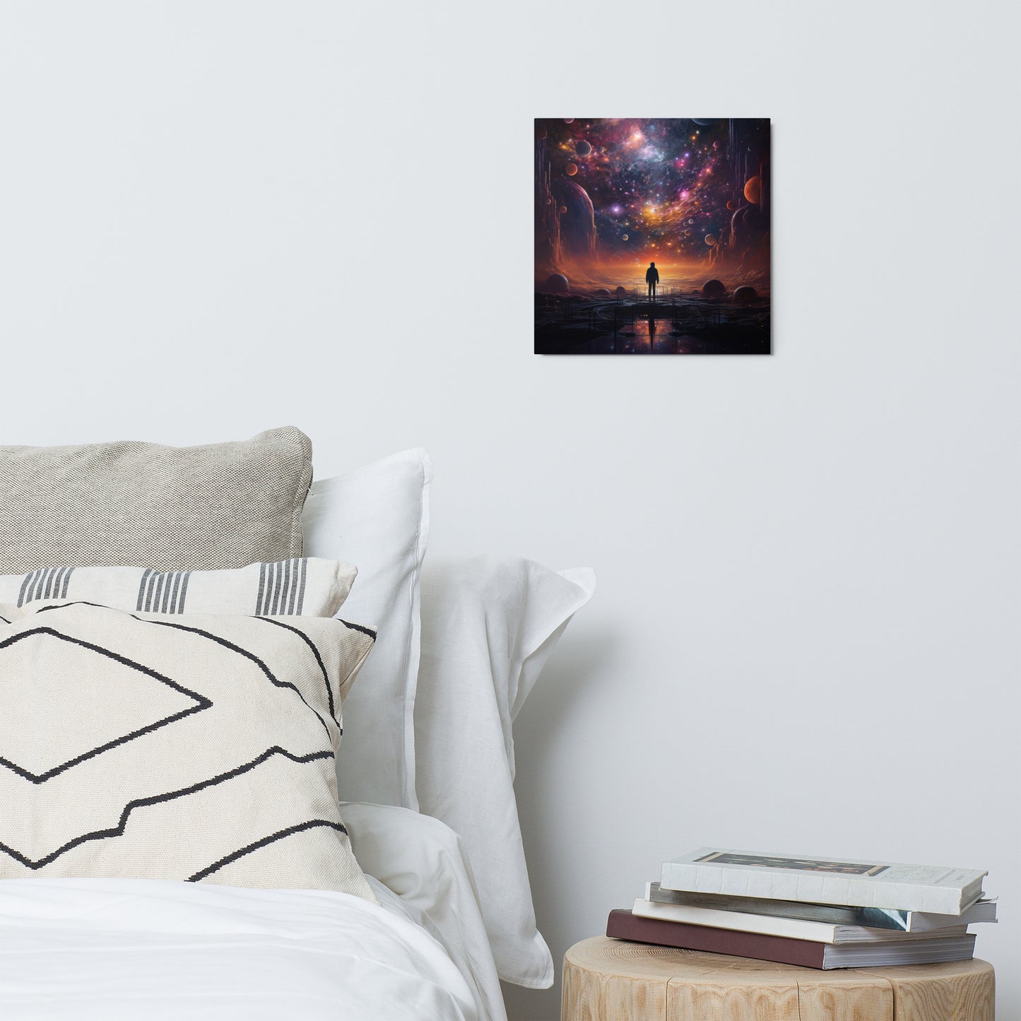 Nebula Nights: Beyond the Void Metal Print