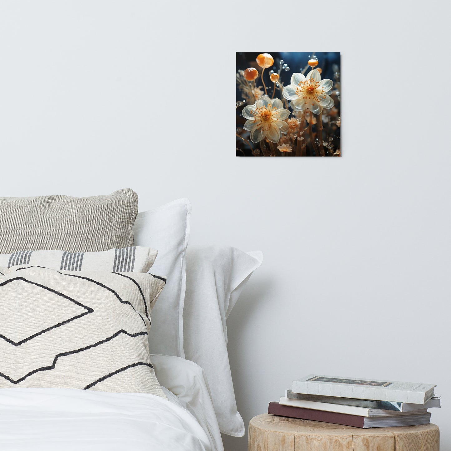 Transient Garden: Unveiled Metal Print