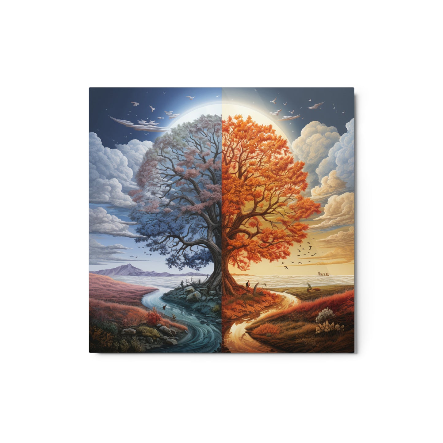 Rhythms of Nature Metal Print
