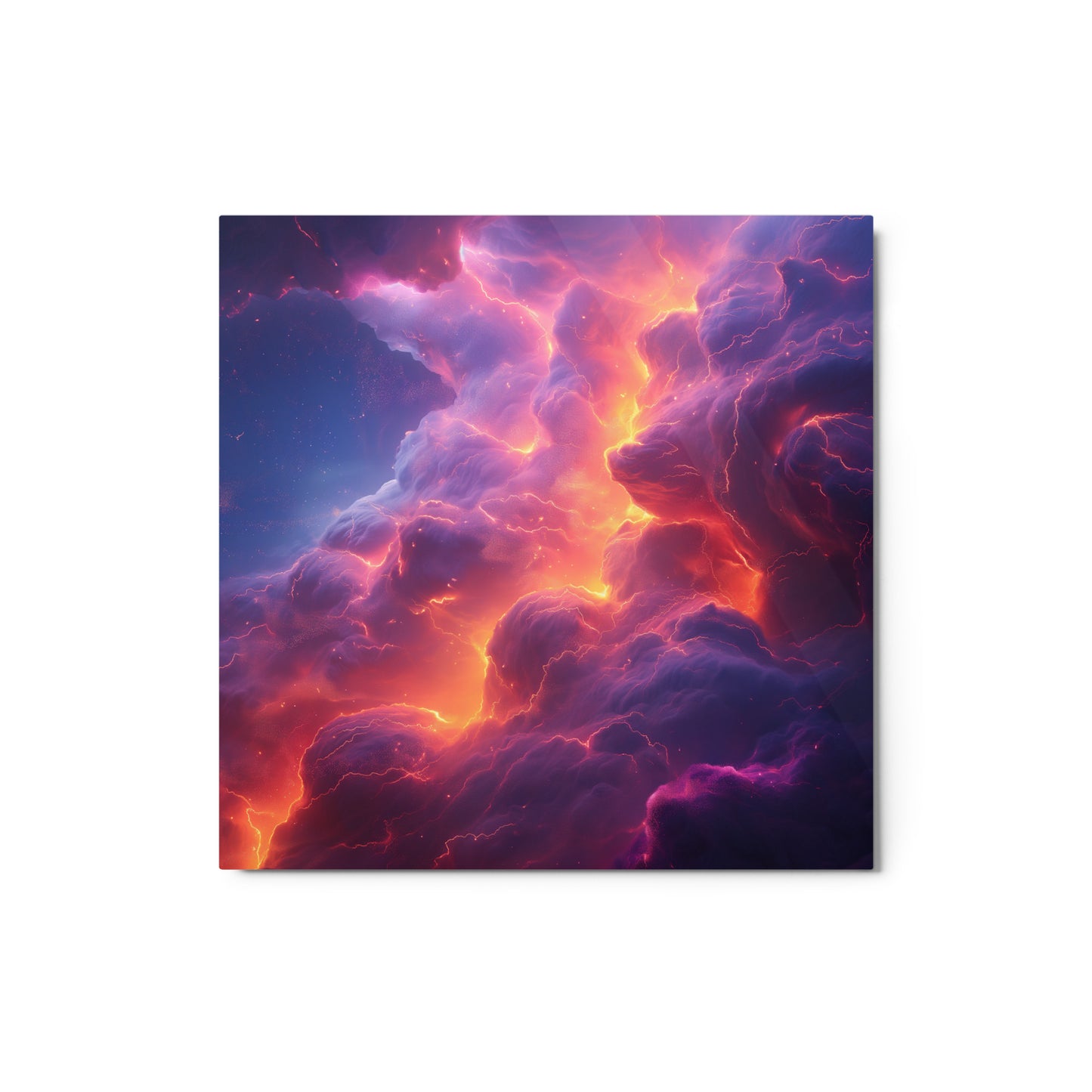 Luminous Nebula Metal Print