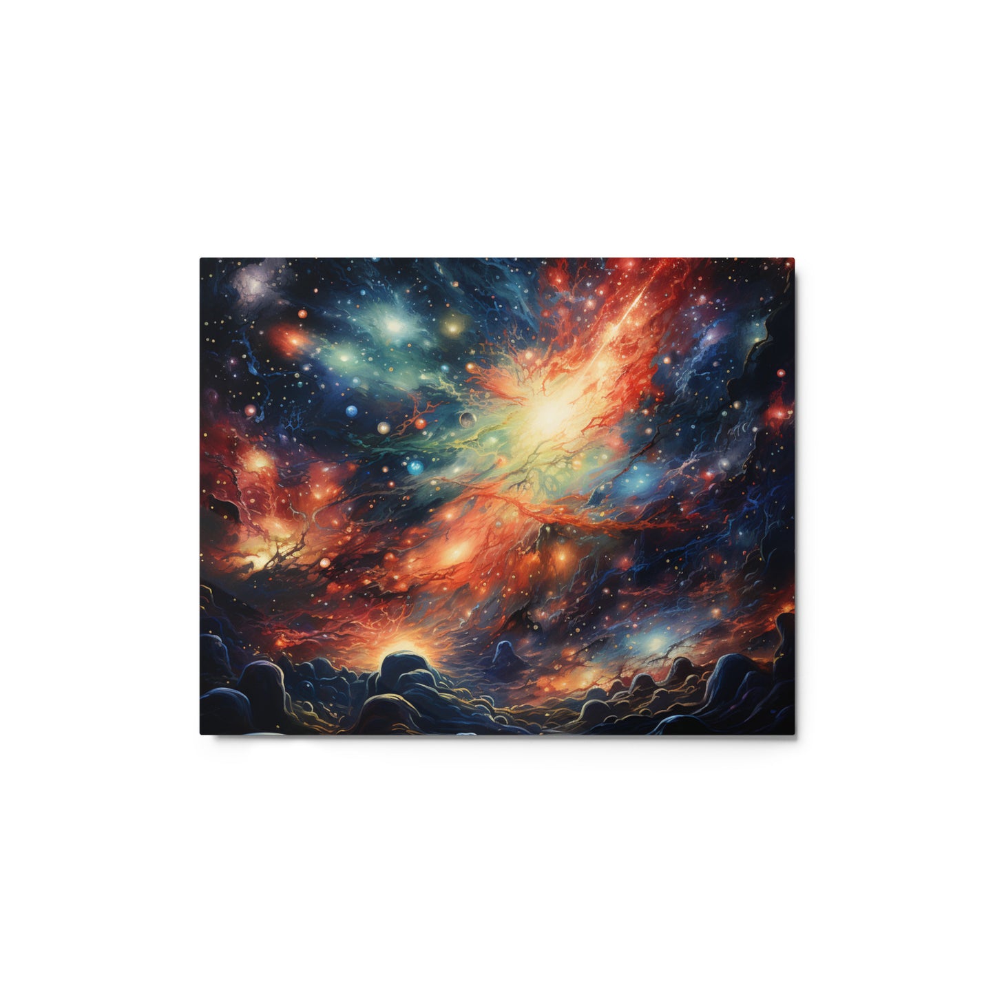 Nebula Whispers: Eternal Frontier Metal Print