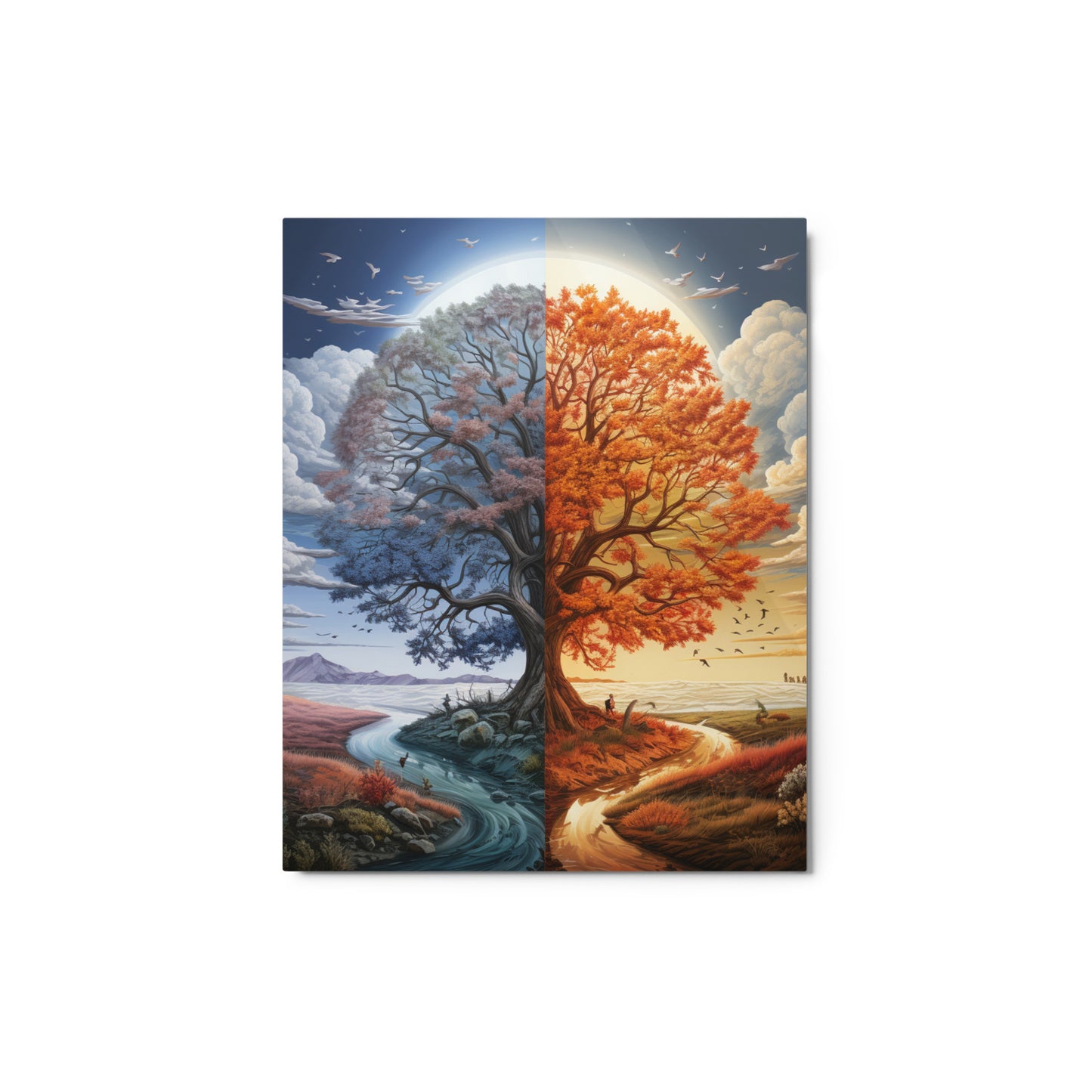 Rhythms of Nature Metal Print