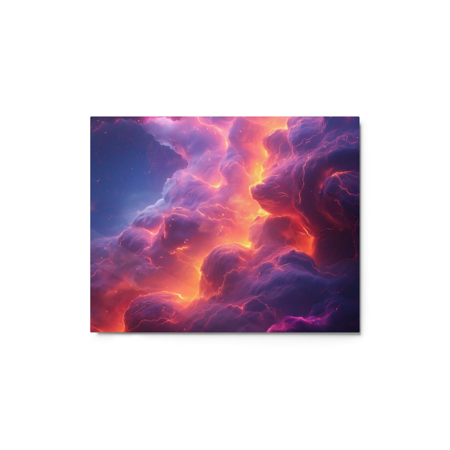 Luminous Nebula Metal Print