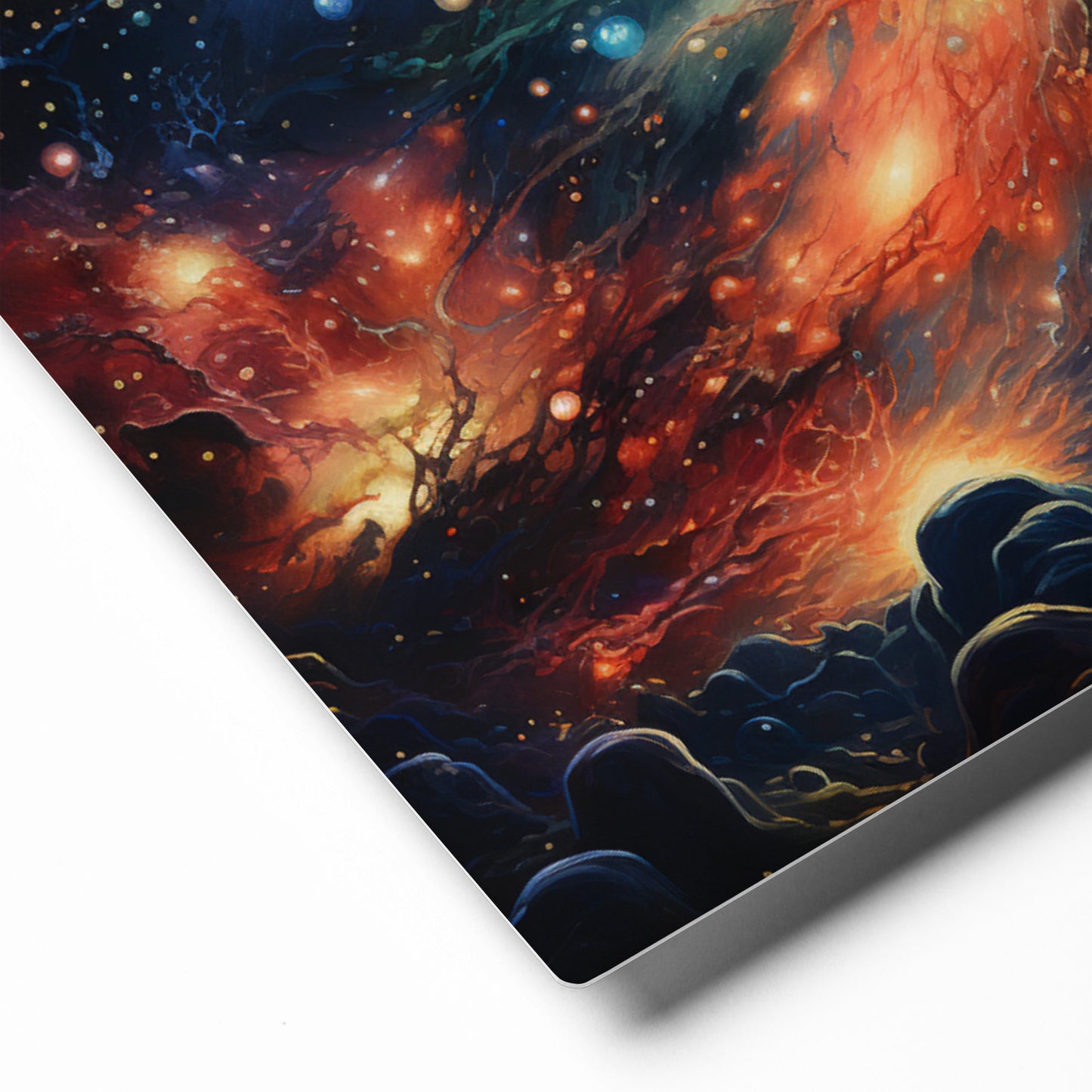 Nebula Whispers: Eternal Frontier Metal Print