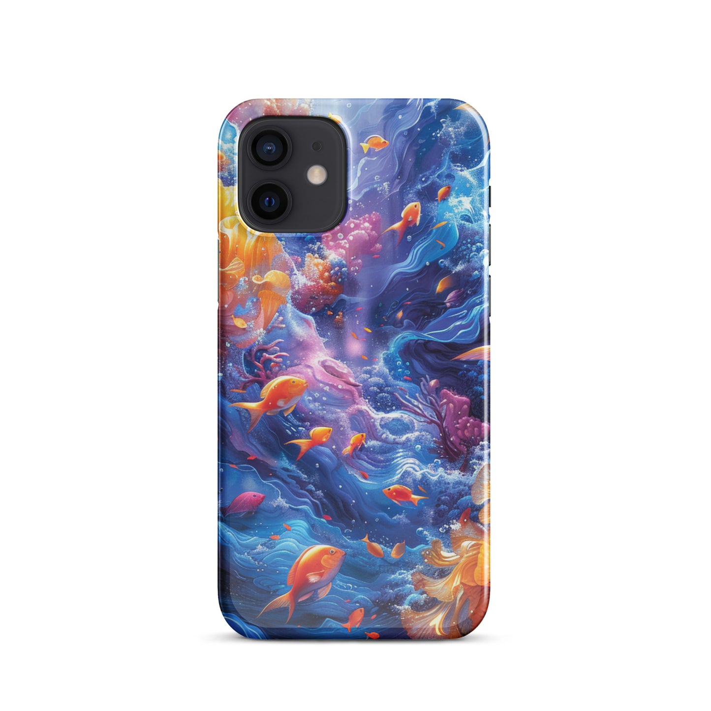 Aquatic Abstraction Odyssey Snap case for iPhone®