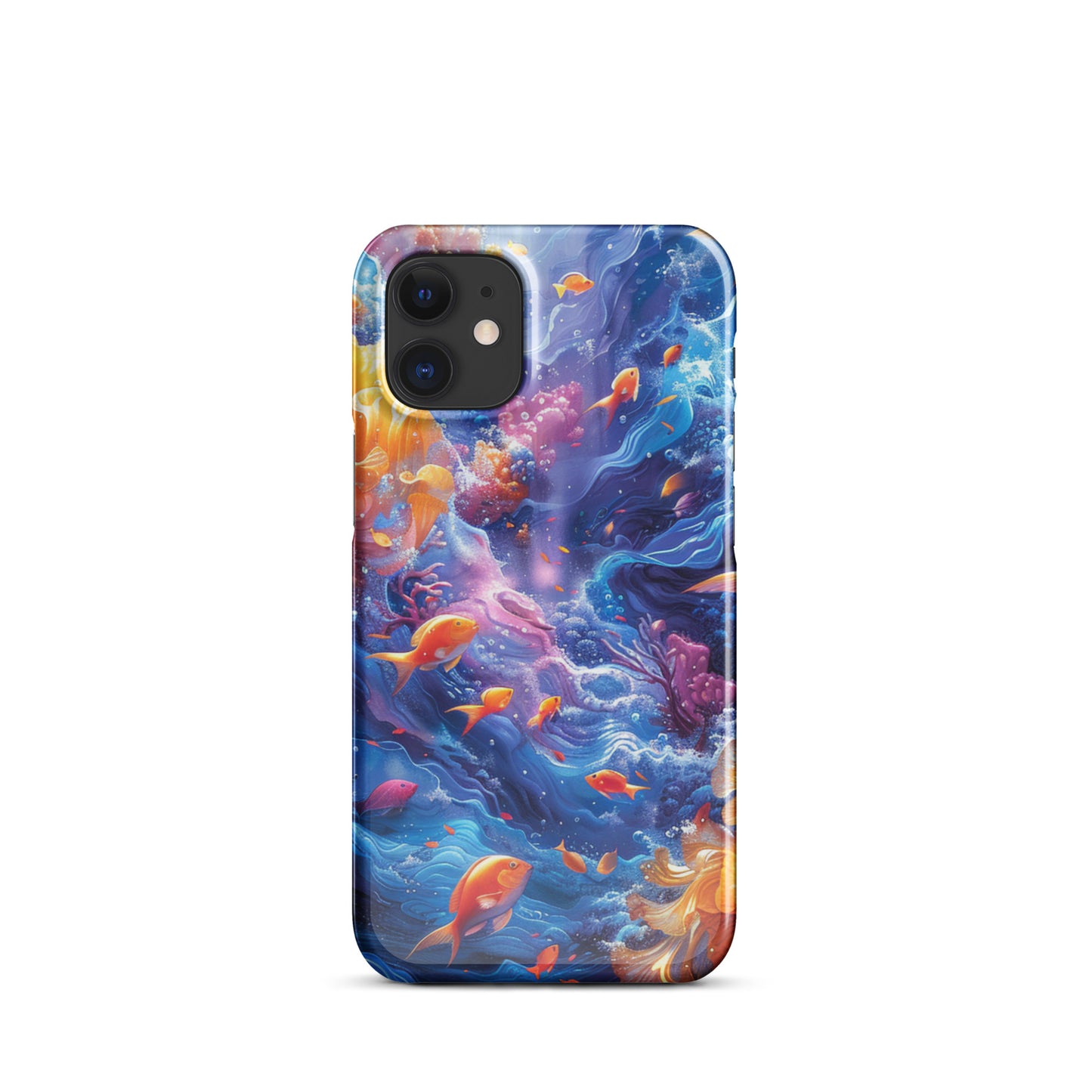 Aquatic Abstraction Odyssey Snap case for iPhone®