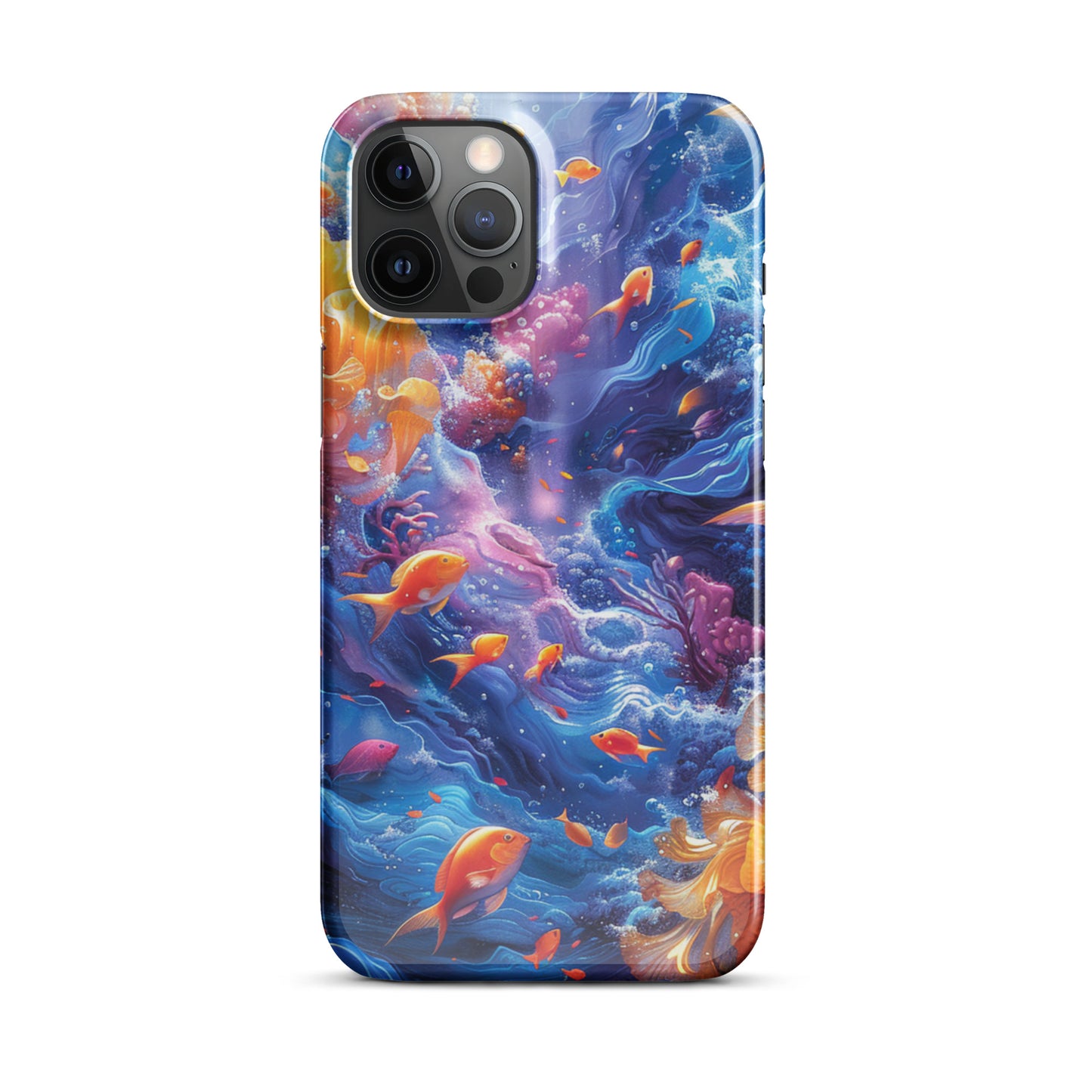 Aquatic Abstraction Odyssey Snap case for iPhone®