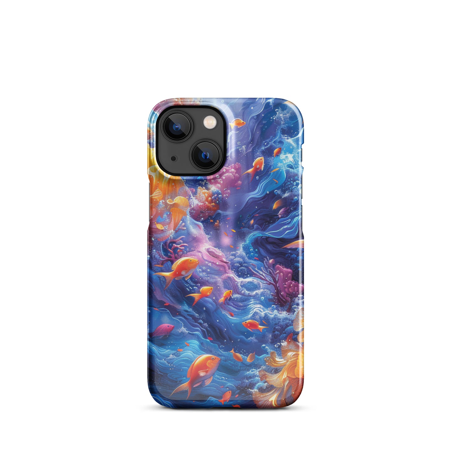 Aquatic Abstraction Odyssey Snap case for iPhone®