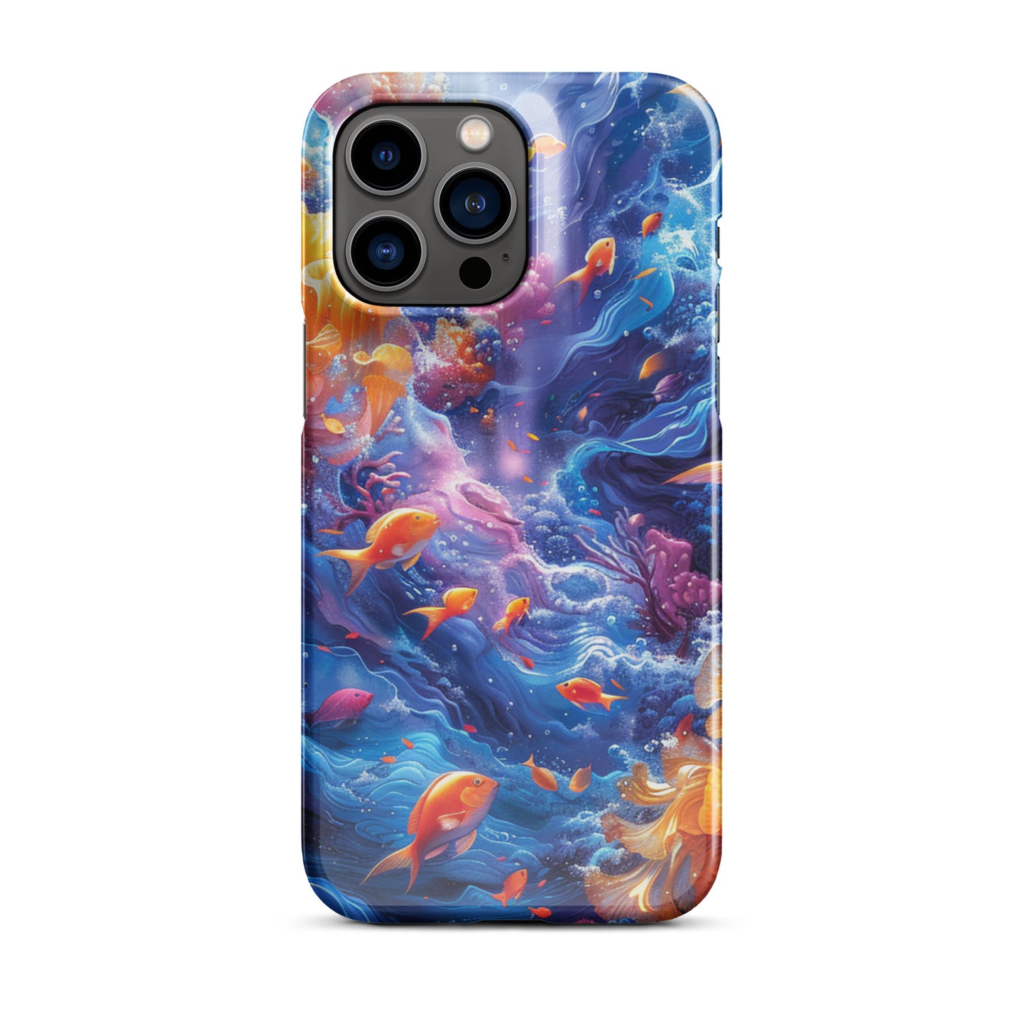 Aquatic Abstraction Odyssey Snap case for iPhone®
