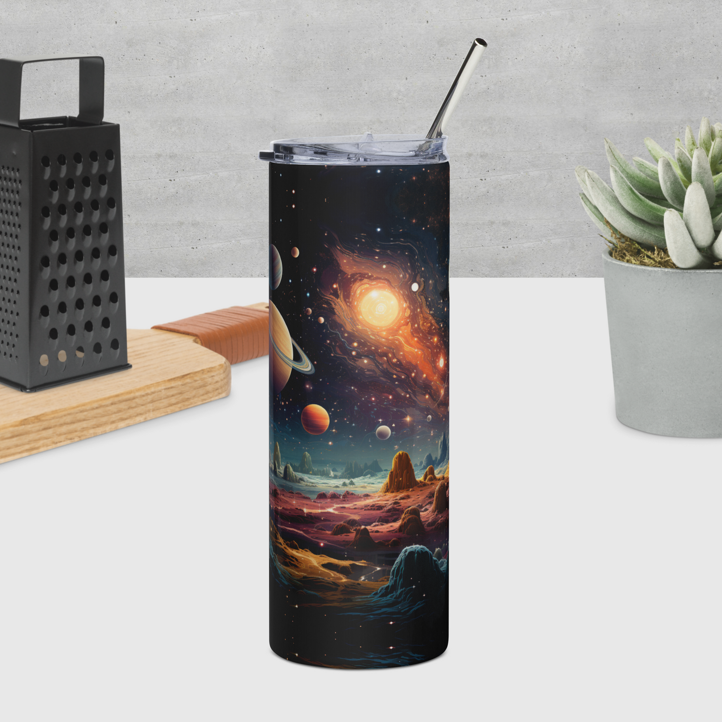 Planet Gazer Stainless steel tumbler