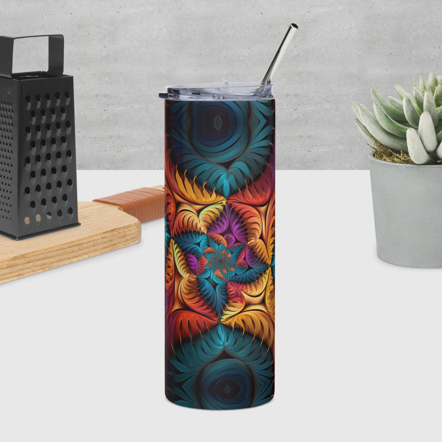 Kaleidoscope Visionary Stainless steel tumbler