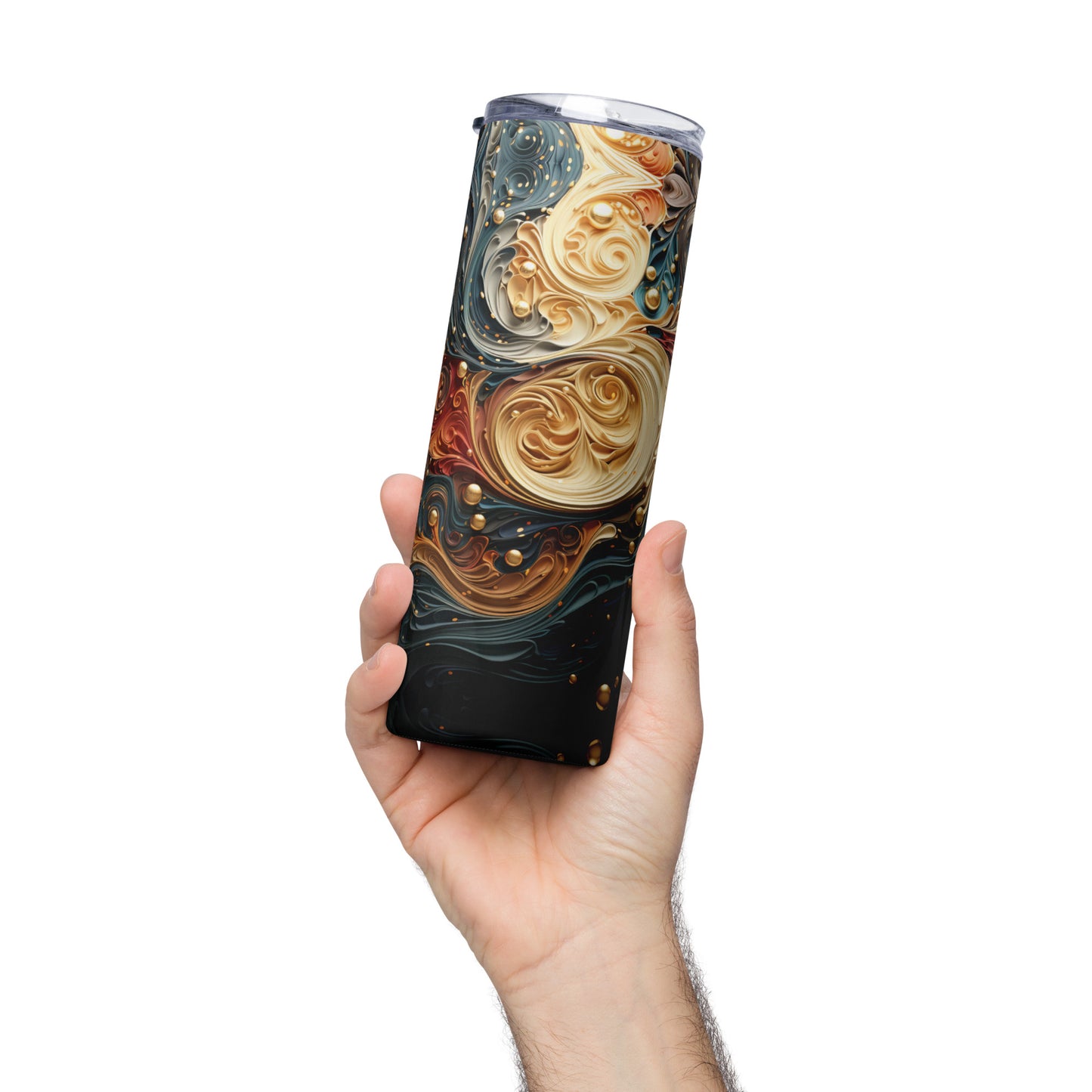 Nebulous Flow Stainless steel tumbler
