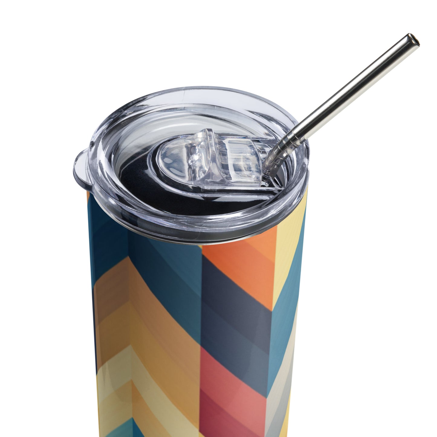 Triangular Tapestry Stainless steel tumbler