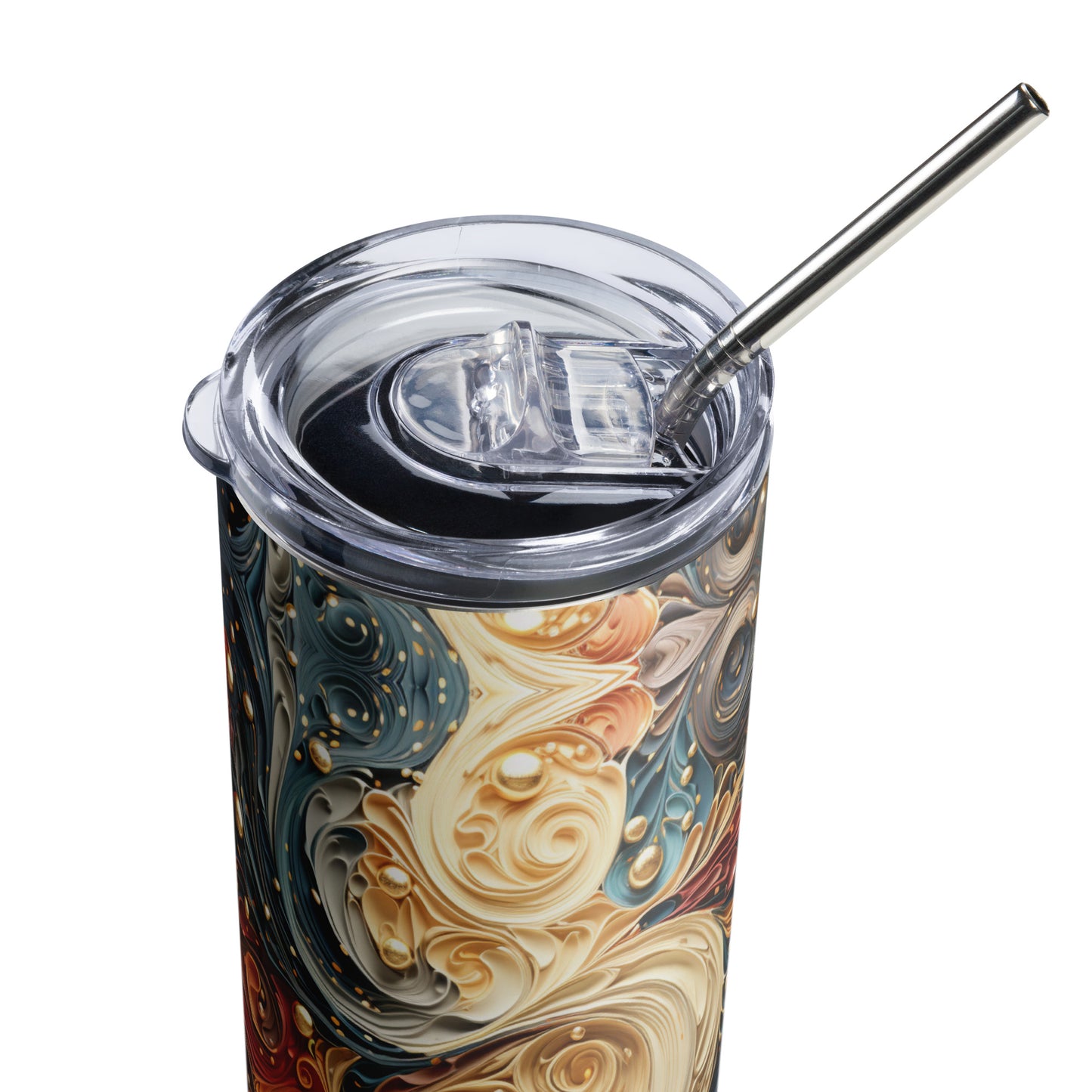 Nebulous Flow Stainless steel tumbler