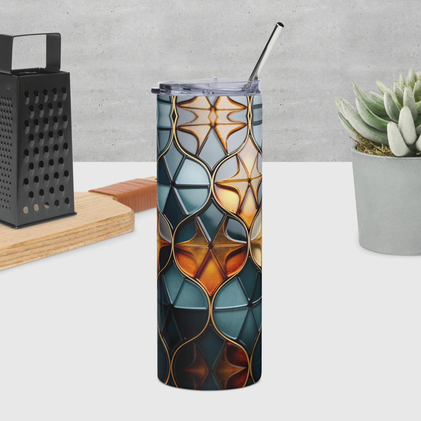 Ruby Mirage Stainless steel tumbler