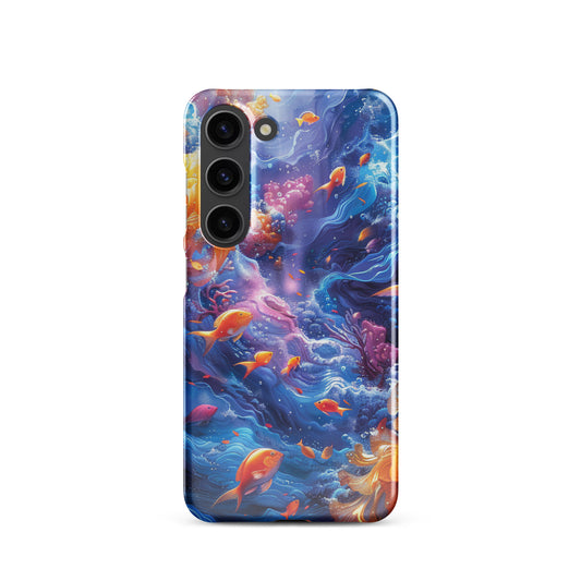 Aquatic Abstraction Odyssey Snap case for Samsung®