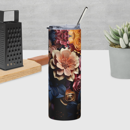 Botanic Blossom Stainless steel tumbler