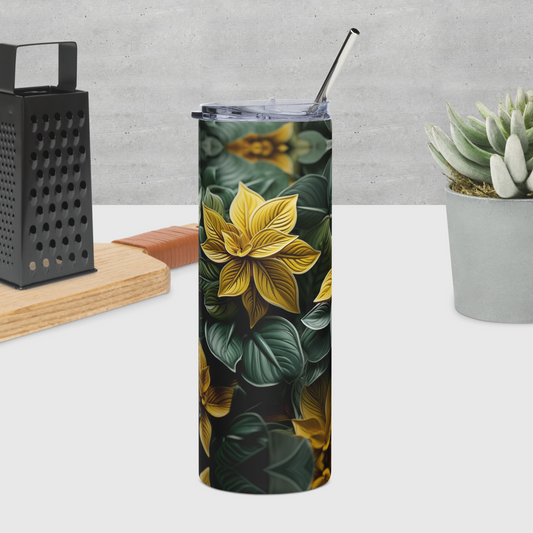 Botanical Breeze Stainless steel tumbler