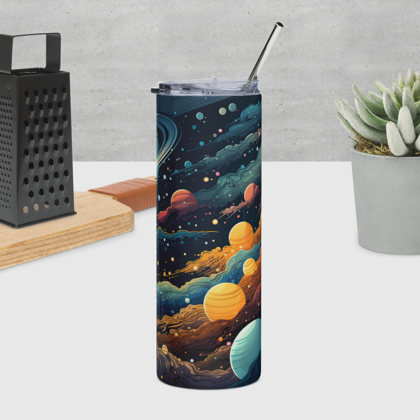 Cosmic Float Stainless steel tumbler