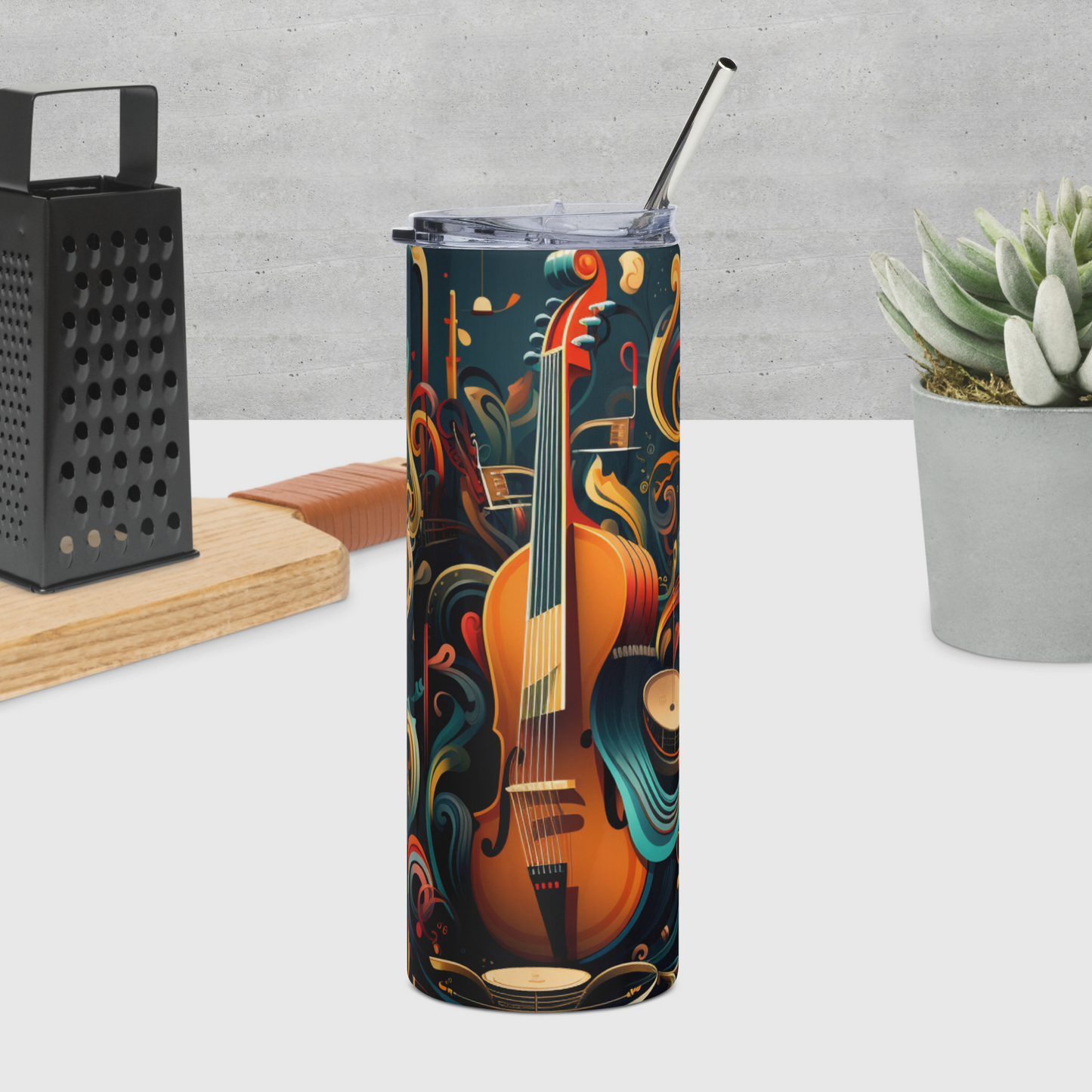 Guitar Groove Stainless steel tumbler