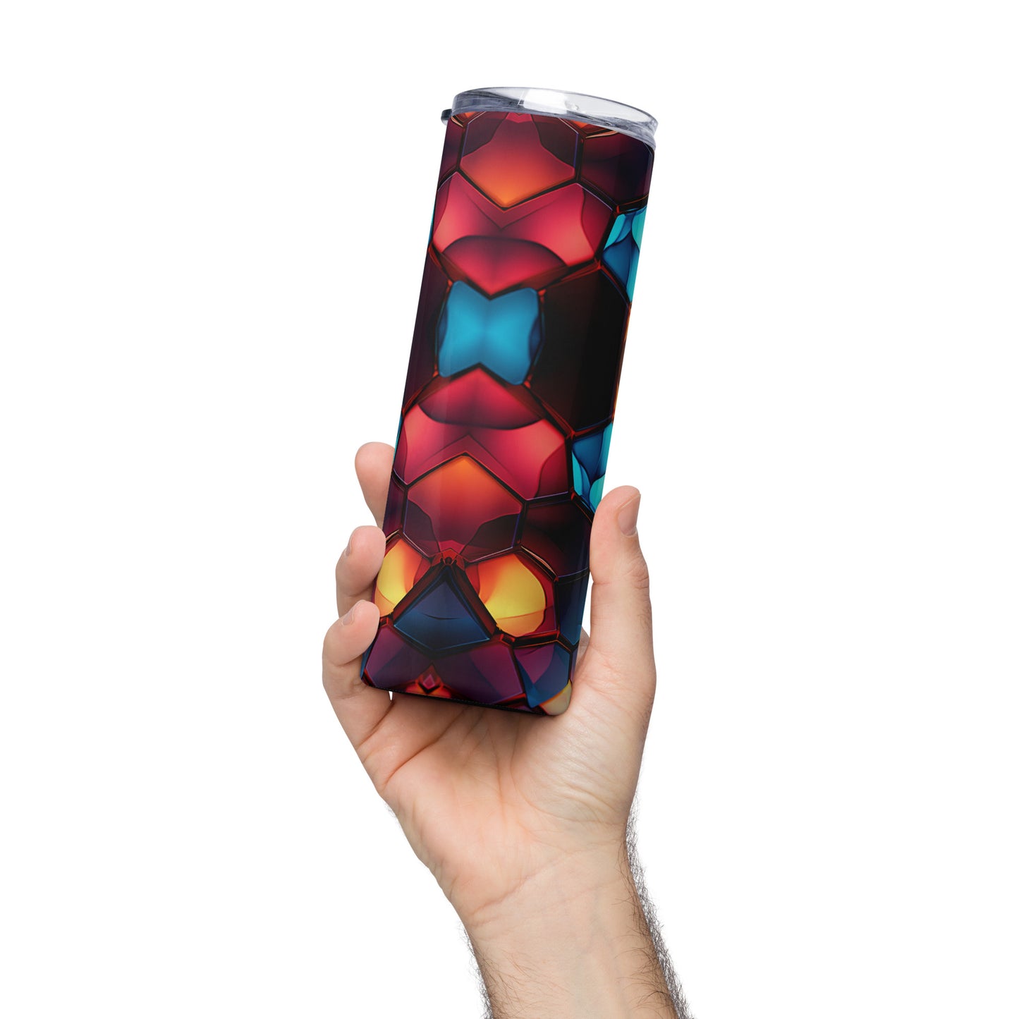 Glow Gem Tapestry Stainless steel tumbler