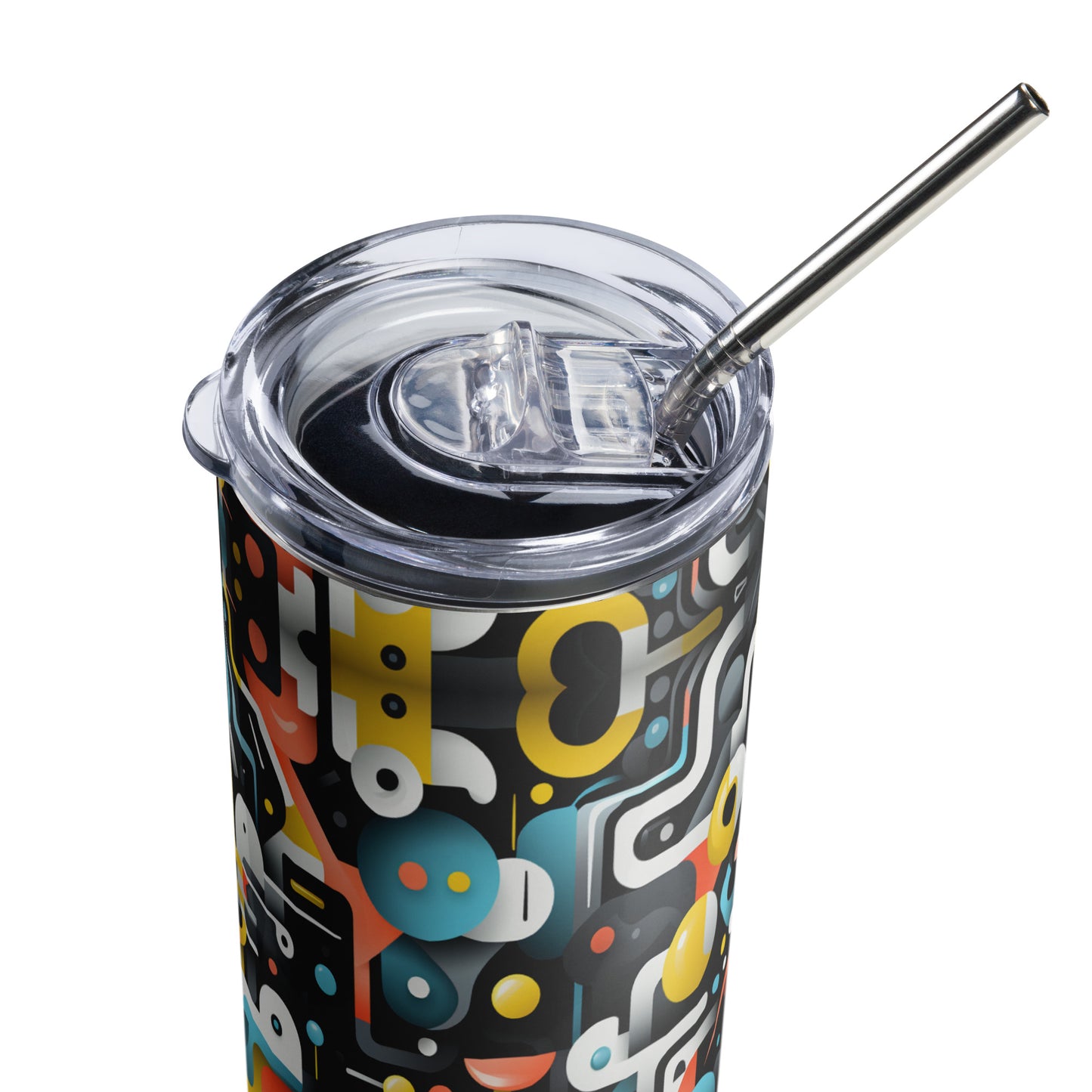 Chromatic Frenzy Stainless steel tumbler