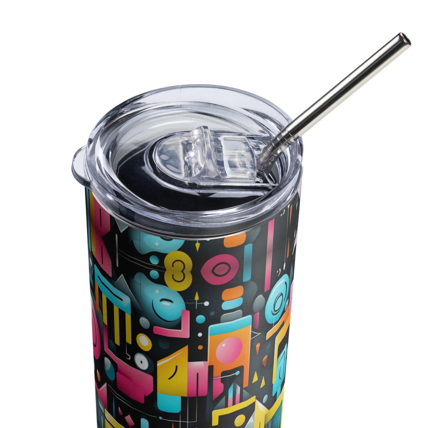 Chromatic Flourish Fusion Stainless steel tumbler