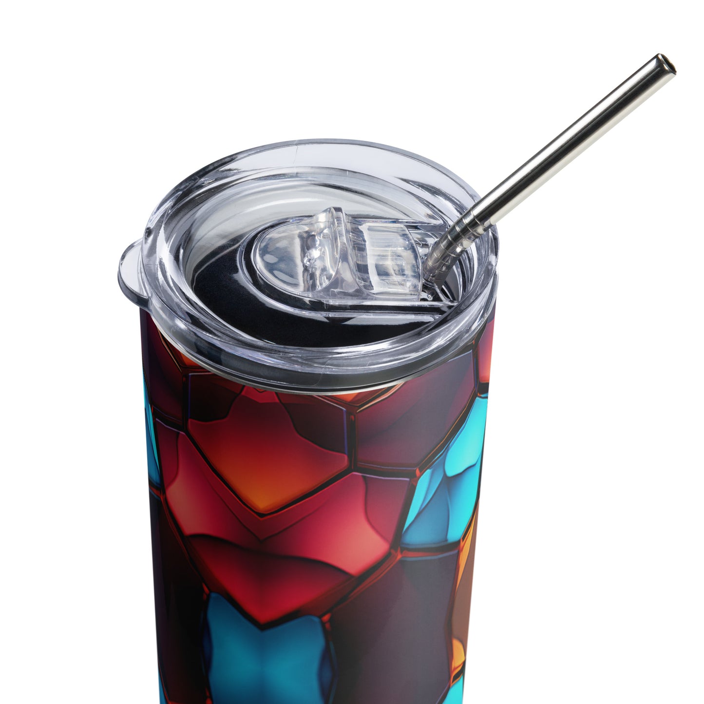 Glow Gem Tapestry Stainless steel tumbler