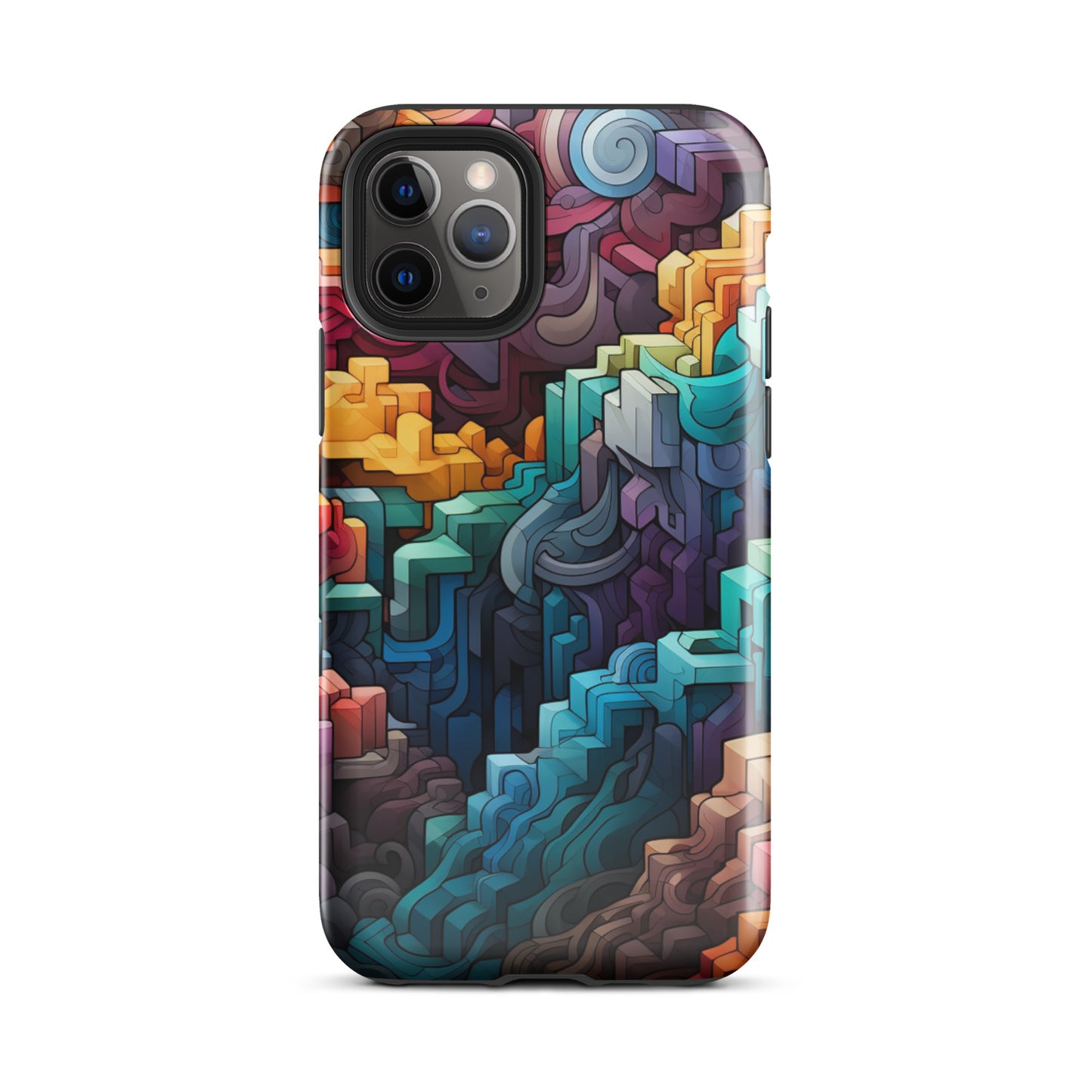 Geometric Fusion Tough Case for iPhone®