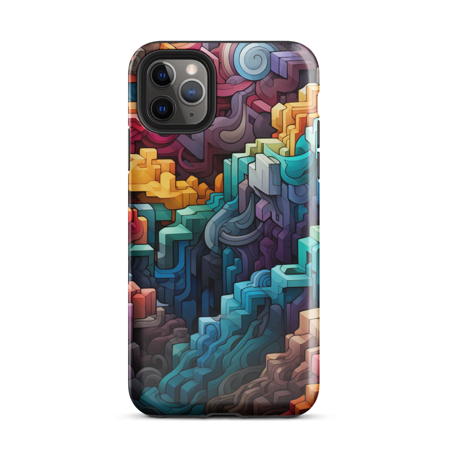 Geometric Fusion Tough Case for iPhone®