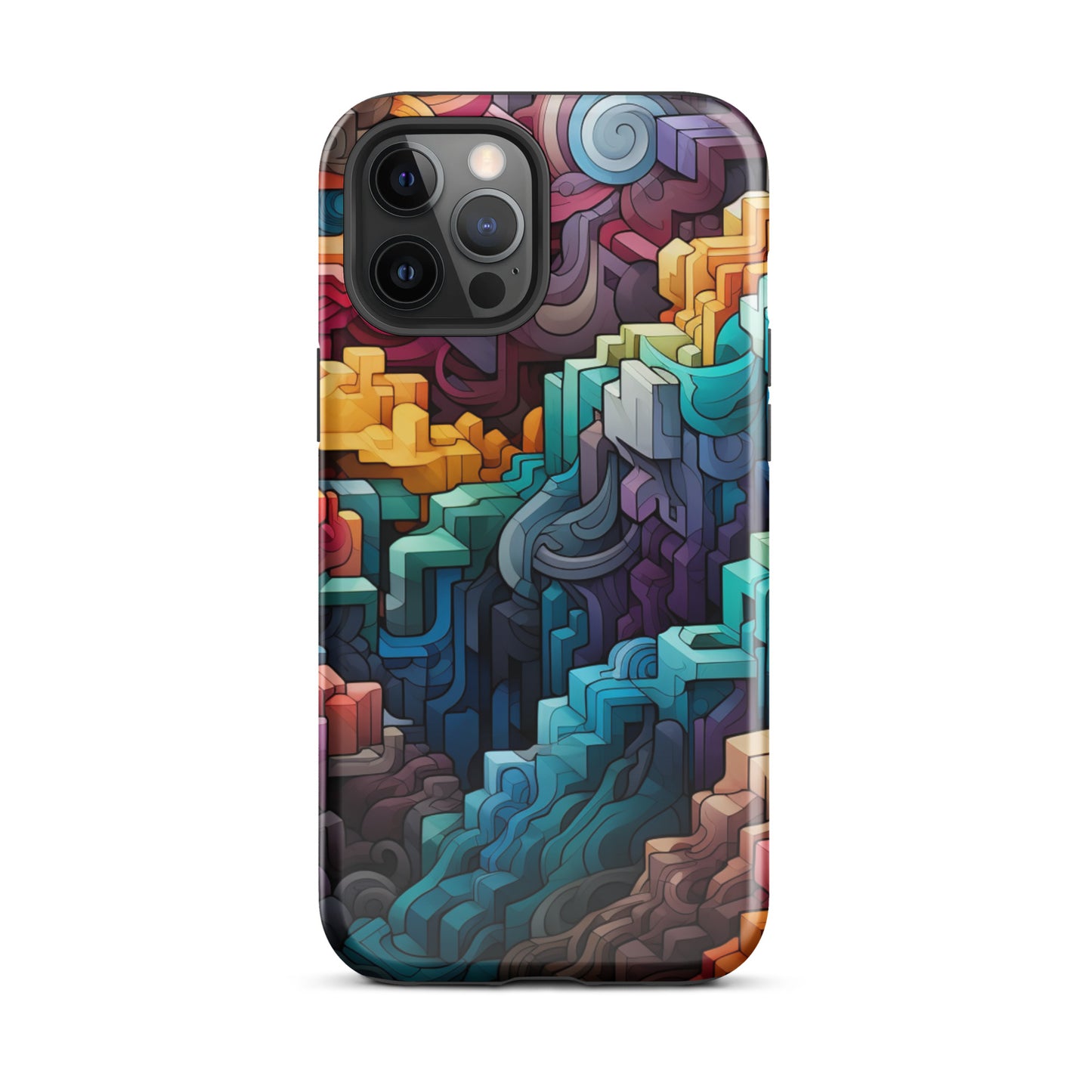 Geometric Fusion Tough Case for iPhone®