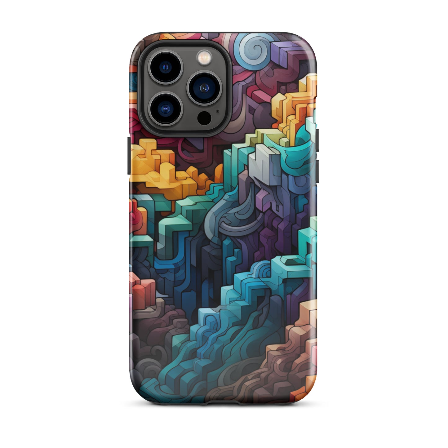 Geometric Fusion Tough Case for iPhone®