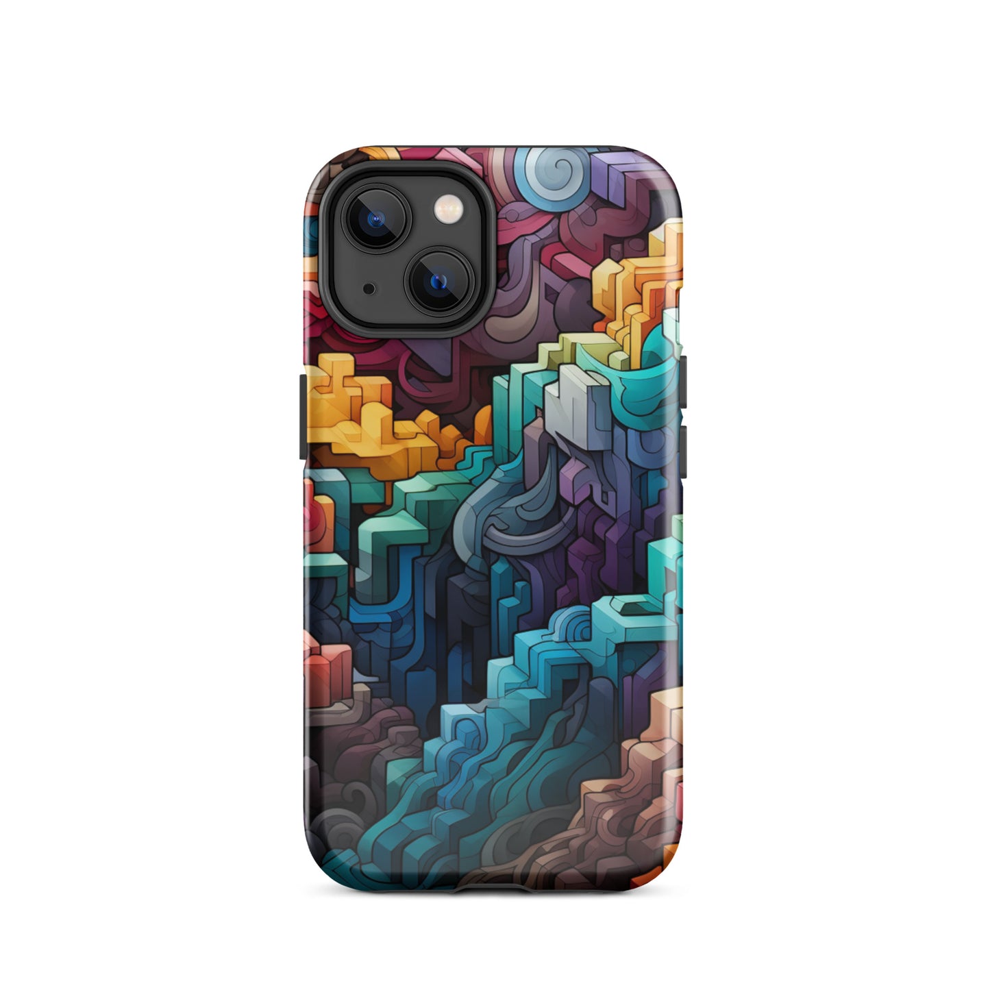 Geometric Fusion Tough Case for iPhone®