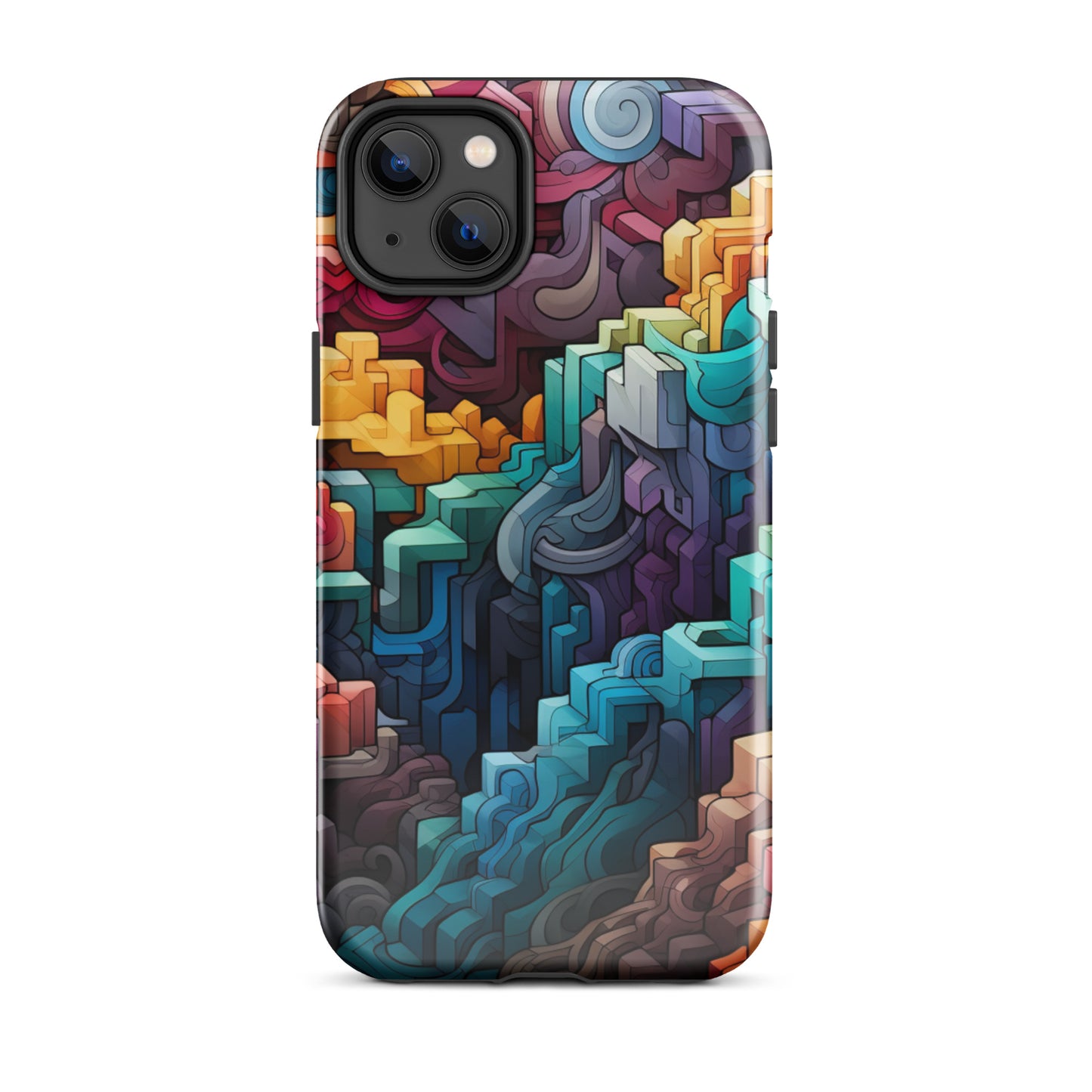 Geometric Fusion Tough Case for iPhone®