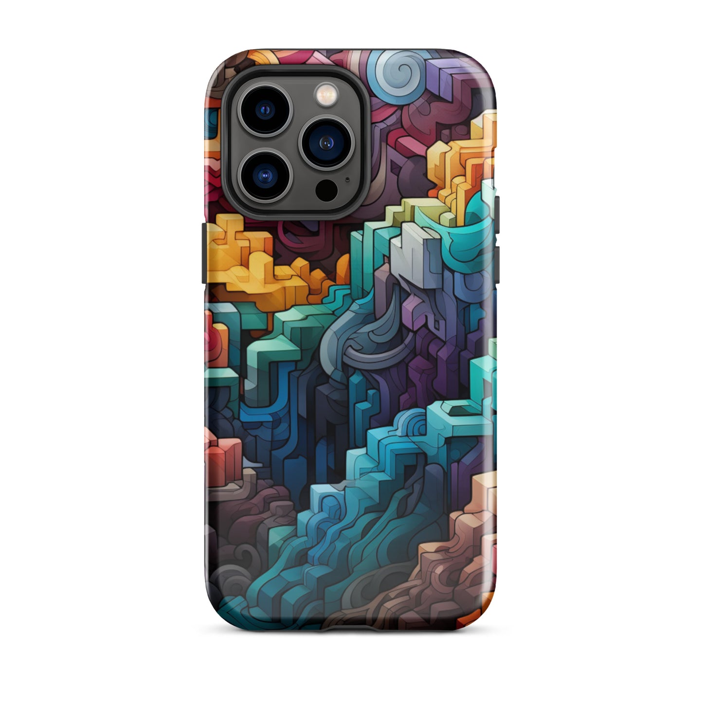 Geometric Fusion Tough Case for iPhone®